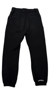 Chrome Hearts Leg Scroll Logo Sweatpants Black - Pre-Owned Size S