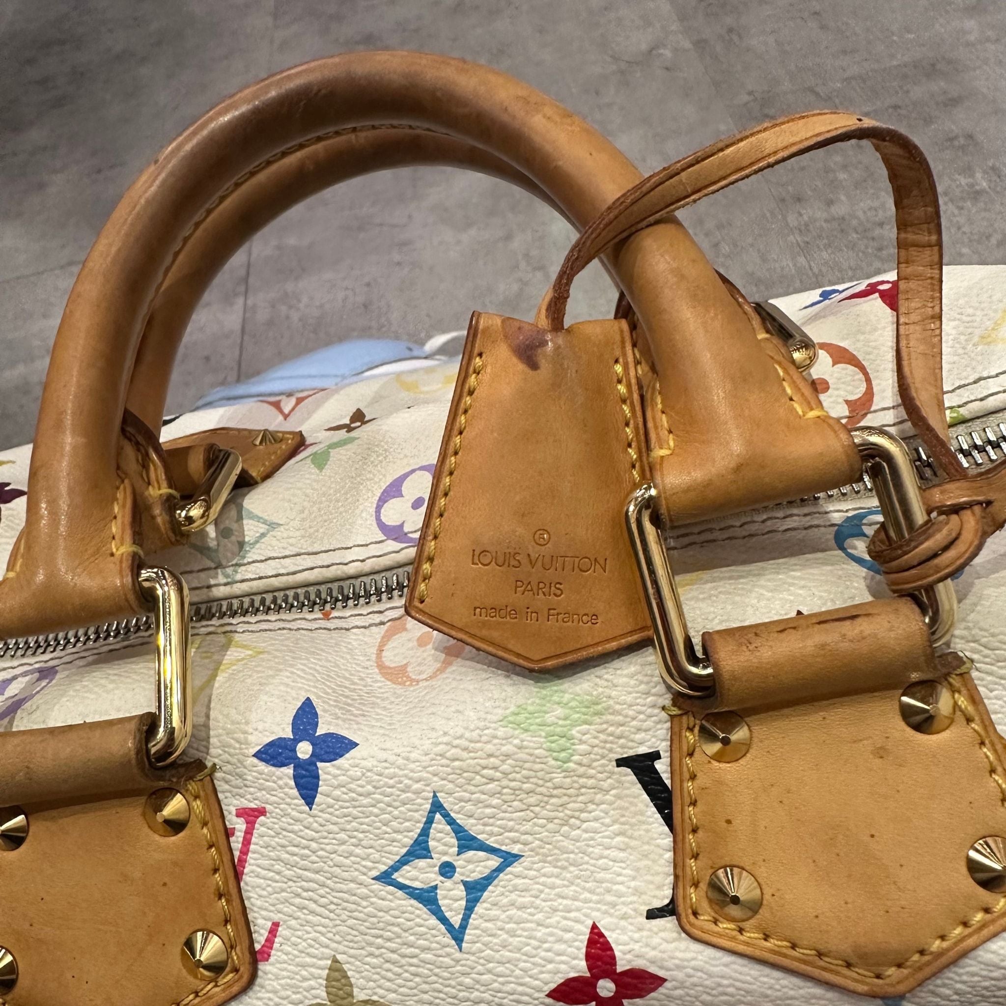 Louis Vuitton x Takashi Murakami Speedy 30 White Multicolour - Pre-Owned