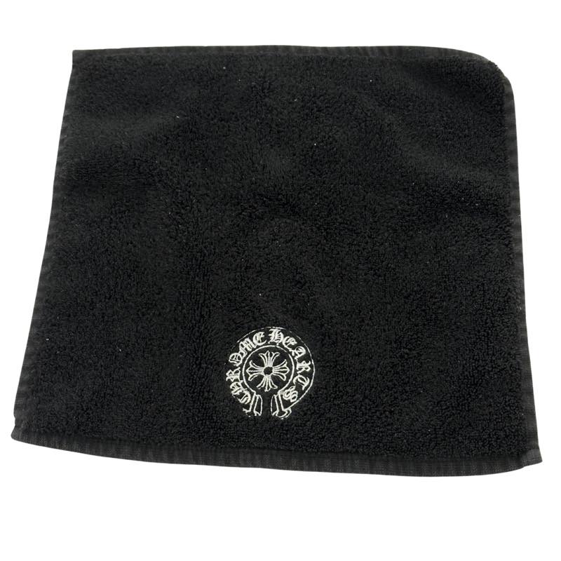 Chrome Hearts Turkish Cotton Hand Towel Black - Pre-Owned
