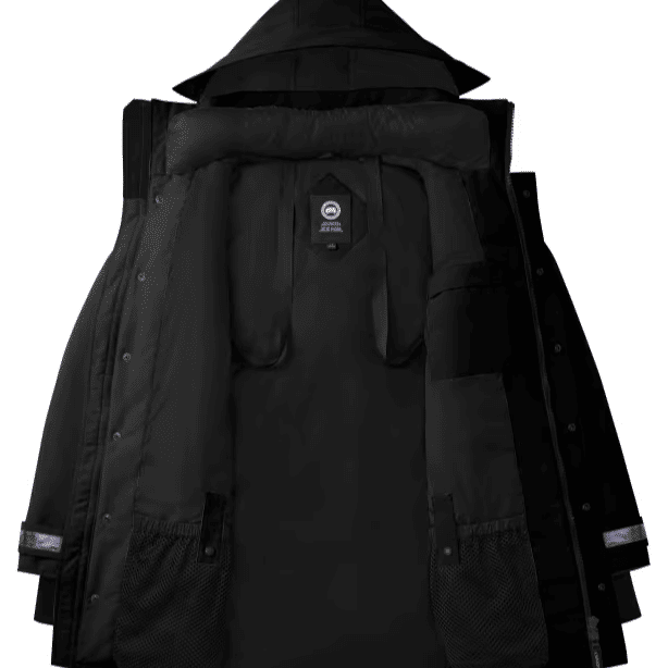 Canada Goose Erickson Parka Jacket Black, pre-owned, size S – photo 2 of 2