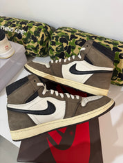 Jordan 1 Retro High OG SP Travis Scott Mocha - Pre-Owned Size 11