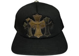 Chrome Hearts Triple Cross Cemetery Patch Camo Trucker Hat