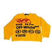 Off-White Industrial Y013 Crewneck Yellow (Preowned)