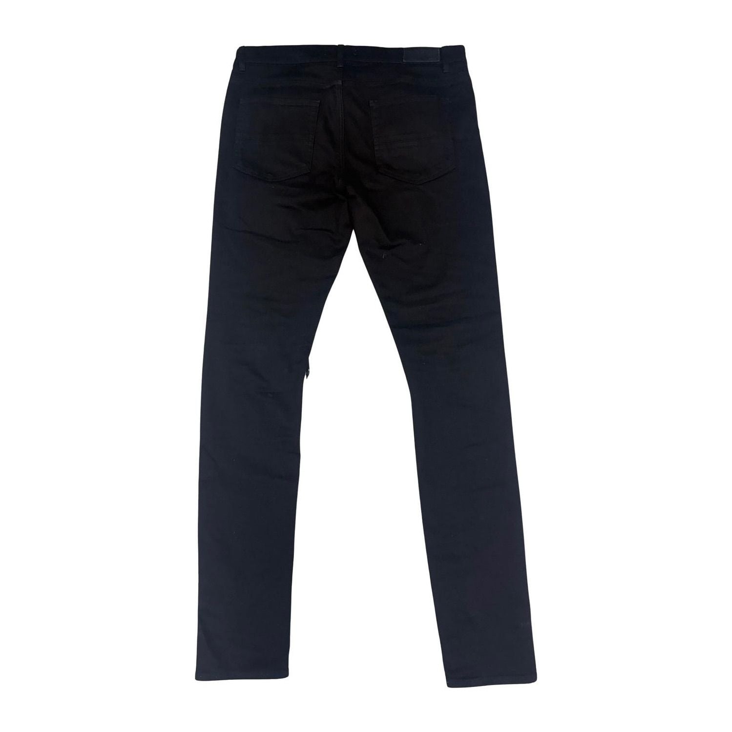 Amiri Waxed Leather MX1 Jeans Black - Lightly Used Size 36