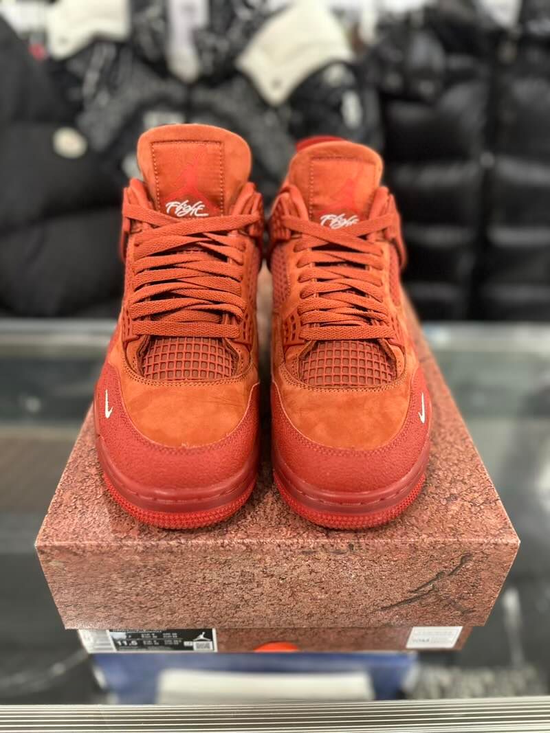 Air Jordan 4 Retro OG SP Nigel Sylvester Brick by Brick - Lightly Pre-Owned Size 10