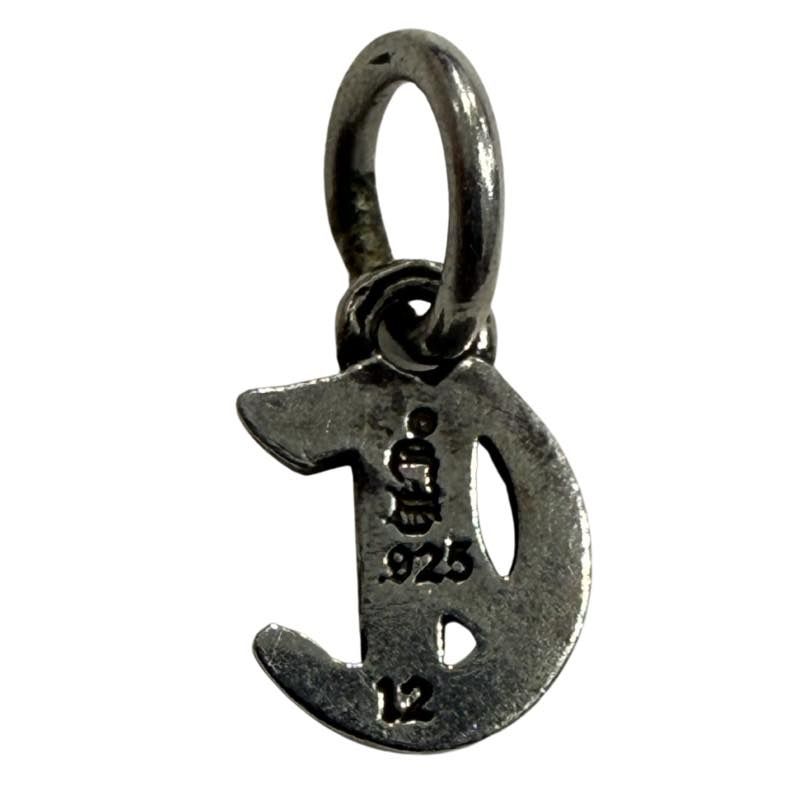 Chrome Hearts Initial Alphabet ""C"" Charm Pendant - Preowned