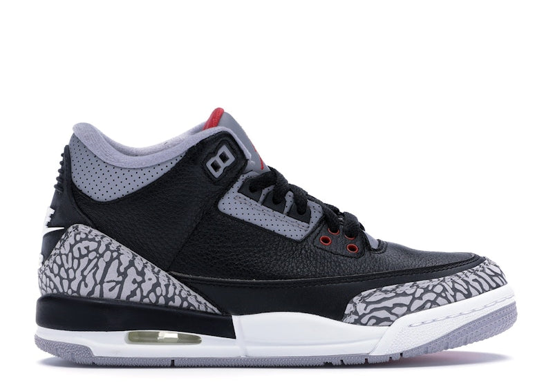 Jordan 3 Retro Black Cement (2018) (GS) (Preowned Size 6y)