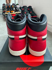 Jordan 1 Retro High OG Bred Toe (Preowned Size 9.5)