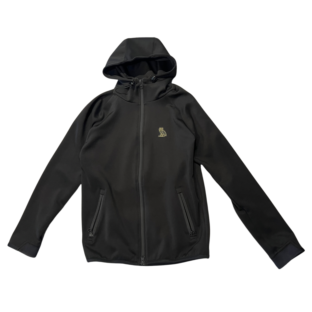 Ovo Shell Zip-Up Jacket Black (Preowned Size L)