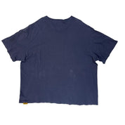 Gallery Dept. Logo Handpainted T-Shirt Navy - Pre-Owned Size XXL
