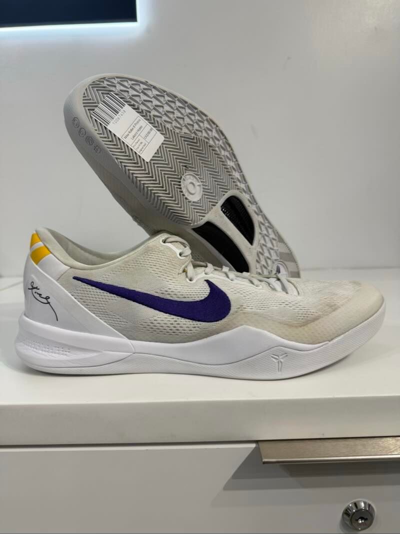 Nike Kobe 8 Protro Lakers Home - Pre-Owned Size 14 (No original box)