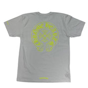 Chrome Hearts Neon Green Horseshoe T-Shirt White