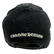 Chrome Hearts Horseshoe Denim Baseball Hat Black - Pre-Owned