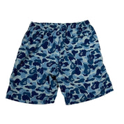 Bape ABC Camo Beach Shorts Blue - Pre-Owned Size M