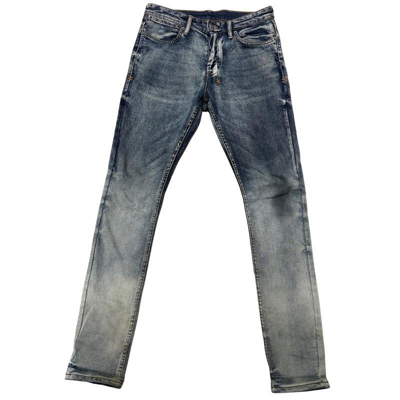 Ksubi Van Winkle Trashed Jeans Grey - Pre-Owned Size 32