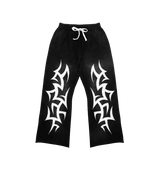 Awoken Dreams V2 Flared Sweatpants Black