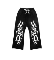 Awoken Dreams V2 Flared Sweatpants Black