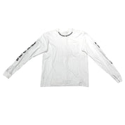 Chrome Hearts Neck Logo Letters Sleeve L/S T-Shirt White - Pre-Owned Size M