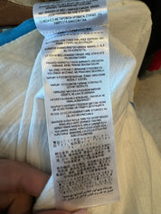 Guess Jeans x A$AP Rocky Rainbow Spell Out Embroidered Ringer Tee (Preowned) - Pre-Owned