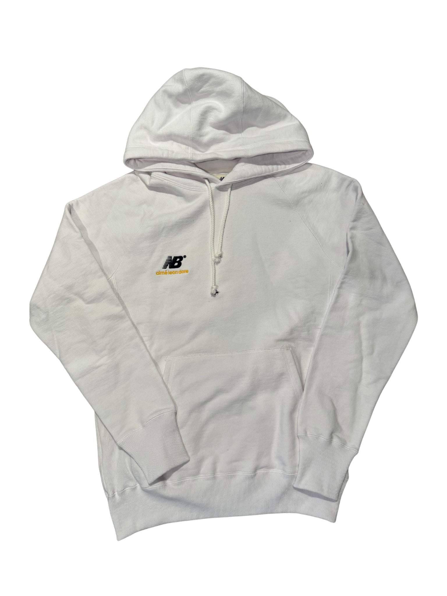 Aime Leon Dore x New Balance Hoodie White
