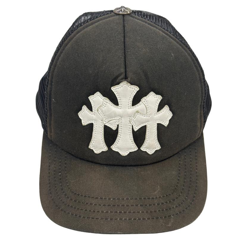 Chrome Hearts Cemetery Trucker Hat Black - Pre-Owned