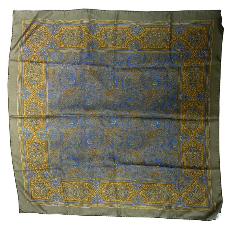 Chanel Paisley Scarf Brown, pre-owned – photo 2 of 2