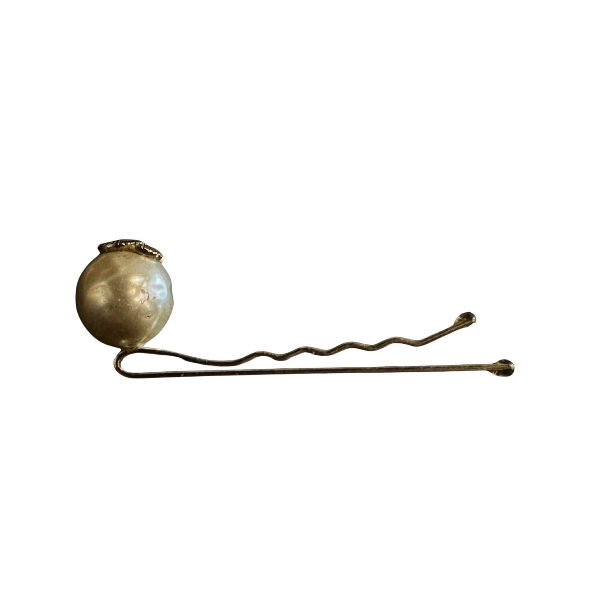 Chanel Pearl CC Hair Clip Barrette, pre-owned – photo 2 of 2
