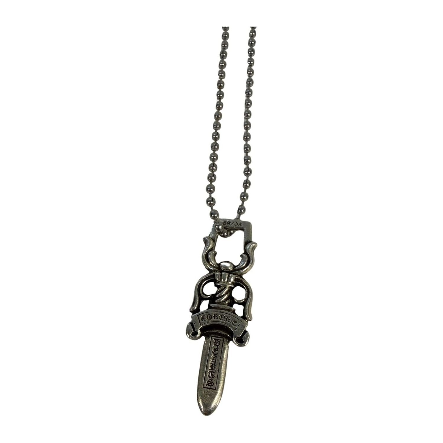 Chrome Hearts #10 Dagger Pendant, brand new – photo 2 of 3