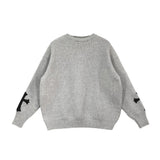 Chrome Hearts Cashmere Cross Patch Knit Sweater