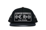 Chrome Hearts CH Las Vegas Trucker Hat Black/Black, brand new – photo 1 of 4