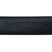 Chrome Hearts Classic Oval Buckle w/ 32in Belt Strap Black, pre-owned, size 32 – photo 4 of 6