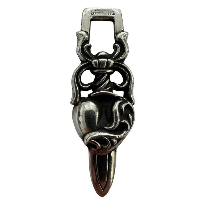 Chrome Hearts Dagger Heart Pendant - Gently, used – photo 1 of 4