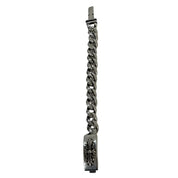 Chrome Hearts Floral Box ID Cuban Link Bracelet (8.5 Inches) - Gently, used – photo 2 of 4