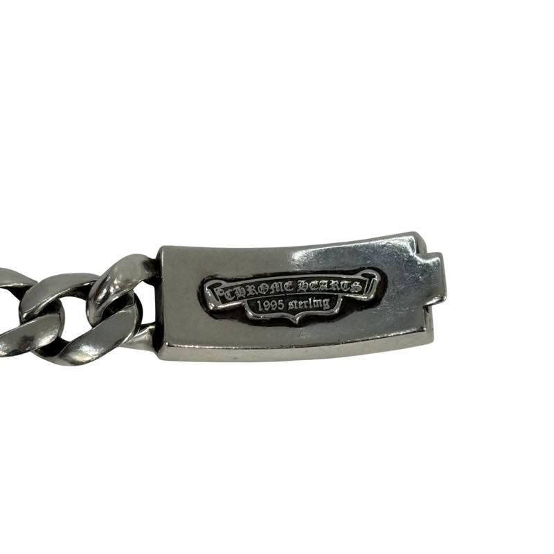 Chrome Hearts Floral Box ID Cuban Link Bracelet (8.5 Inches) - Gently, used – photo 4 of 4
