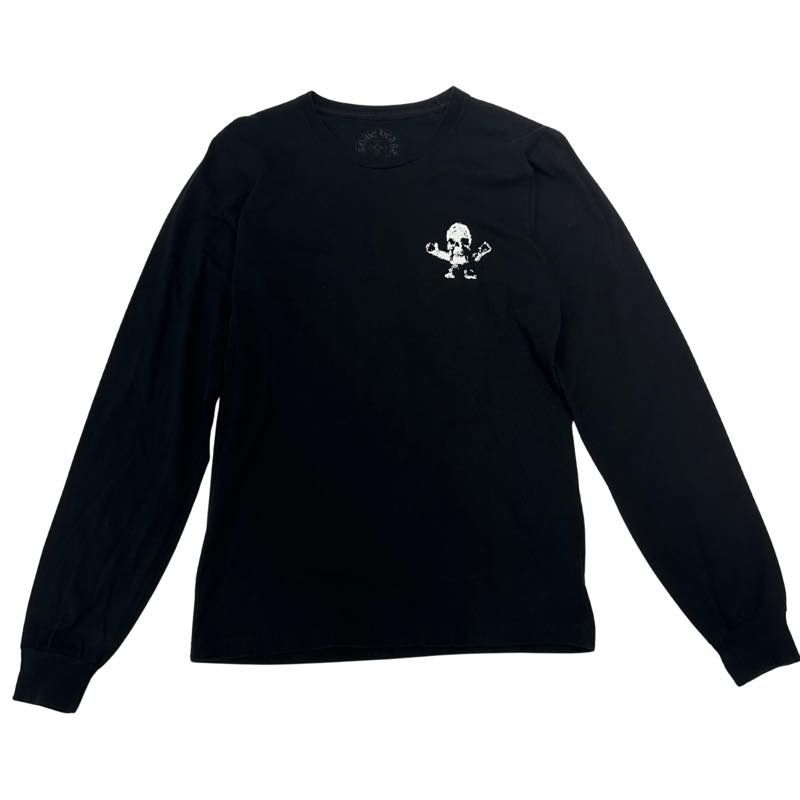 Chrome Hearts Foti Harris Teeter Skeleton L/S T-Shirt Black, brand new, size S – photo 1 of 2