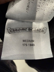 Chrome Hearts Horseshoe Thermal Floral Zip-Up Hoodie Black, pre-owned, size M – photo 4 of 5