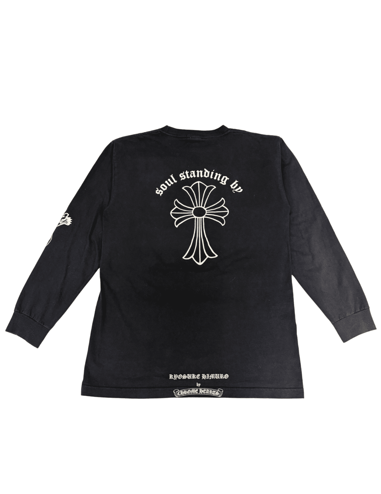 Chrome Hearts Kyosuke Himuro Soul Standing By L/S T-Shirt Black, lightly used, size S – photo 2 of 2