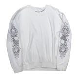 Chrome Hearts Love You Sacred Floral Heart Crewneck - Lightly Pre-Owned Size XL