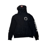 Chrome Hearts Matty Boy Chomper Horseshoe Hoodie Black - Pre-Owned Size L