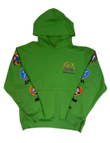 Chrome Hearts Matty Boy Sex Records Hoodie Green - Lightly Pre-Owned Size L