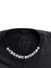 Chrome Hearts Neck Logo Crewneck Black/White, pre-owned, size S – photo 3 of 5