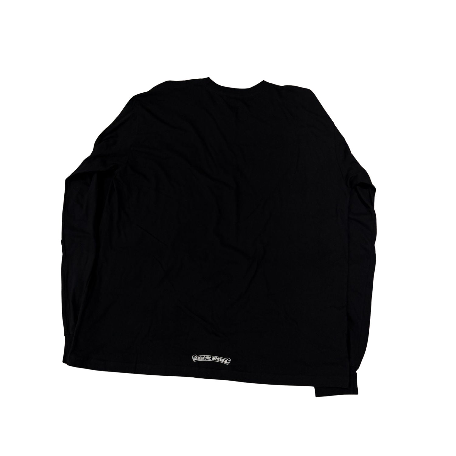 Chrome Hearts Neck Logo L/S T-shirt Black/White, brand new – photo 2 of 2