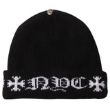 Chrome Hearts New York City Exclusive Big Daddy Beanie Black