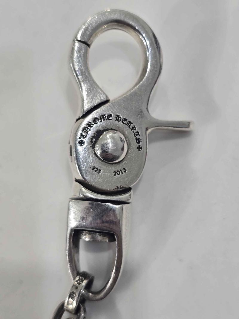 Chrome Hearts Paper Chain Wallet Chain (22 Inches), lightly pre-owned – photo 4 of 5