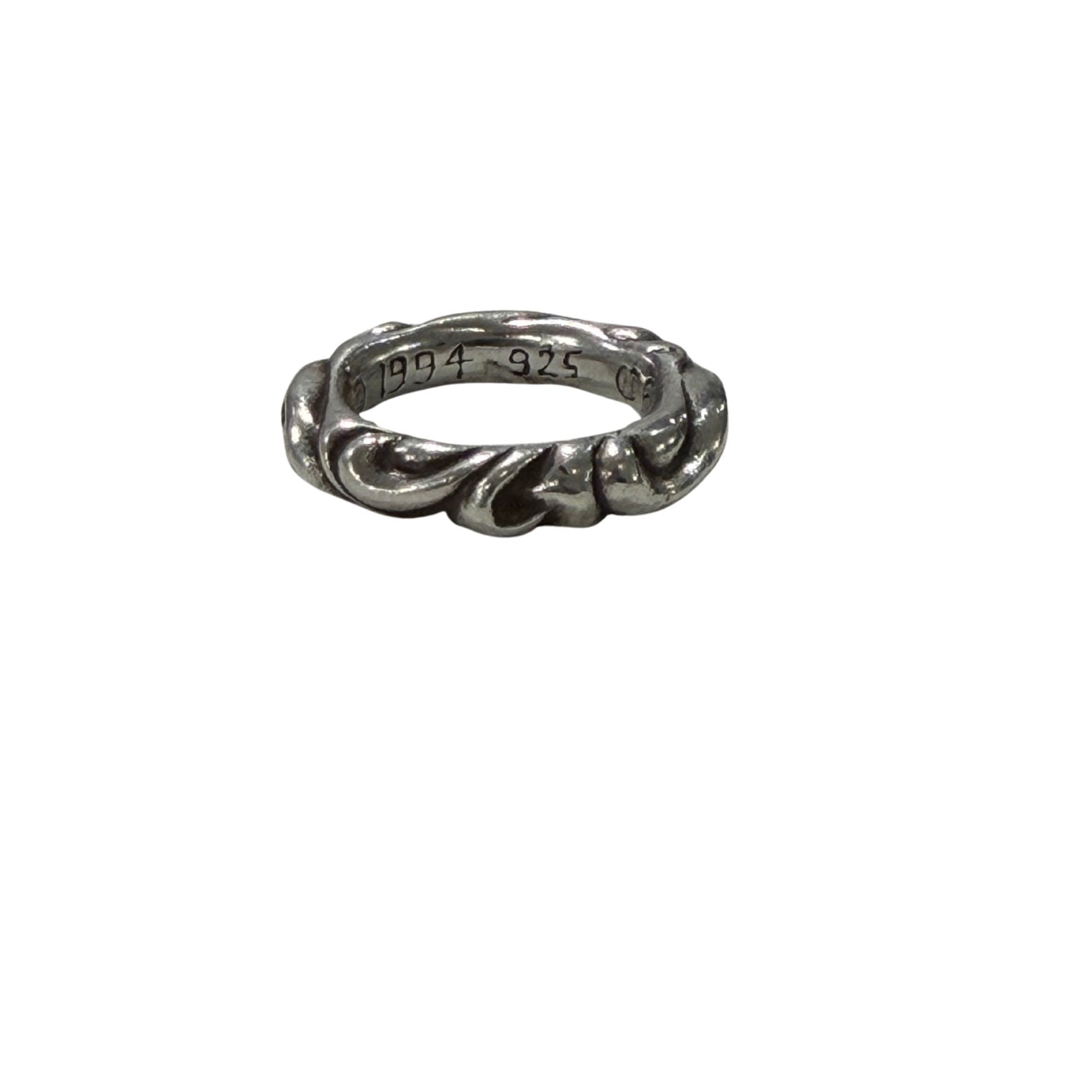 Chrome Hearts Scroll Band Ring, lightly used, size 5 – photo 2 of 2