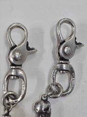 Chrome Hearts Silver Foti Skull Wallet Chain (21 Inches), lightly pre-owned – photo 5 of 5
