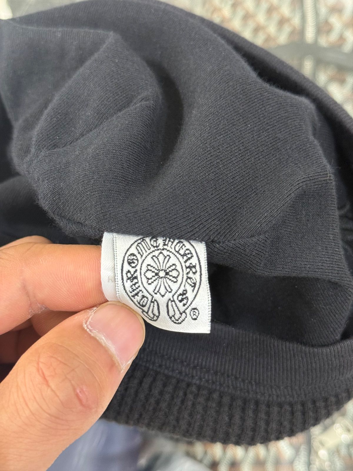 Chrome Hearts Tonal Cross Skull Cap Black, lightly used – photo 5 of 6