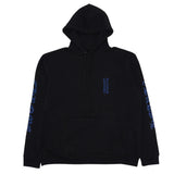 Chrome Hearts Vertical Logo Hoodie Black Blue
