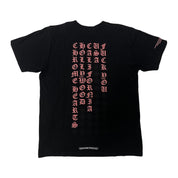 Chrome Hearts Vertical Logo Pink Made In Hollywood T-Shirt Black, lightly used, size L – photo 2 of 7