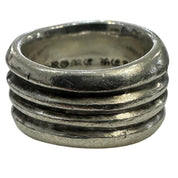 Chrome Hearts Wide Band Dagger Heart Ring - Gently, used, size 9 – photo 2 of 3